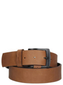cinturón hombre camel urbano 100% cuero, disponible en varias tallas para un ajuste perfecto.