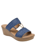 Sandalia mujer K685 Bruno rossi Azul