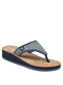 Sandalia mujer K735 Panama jack Azul