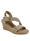 Sandalia mujer K637 Panama jack Beige