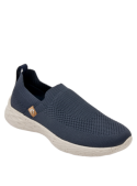 calzado urbano femenino en textil azul, estilo casual, comodidad superior para actividades diarias