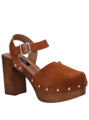Sandalia mujer K289 Pollini Café