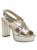 Sandalia Mujer K209 POLLINI ORO