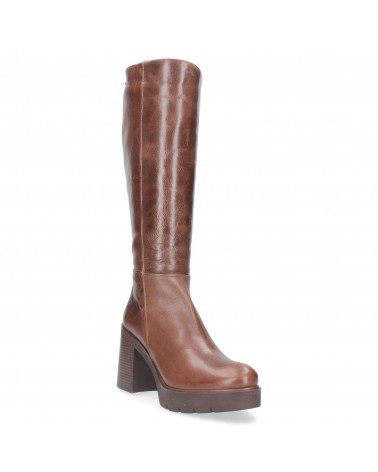 Bota Mujer Y199 Pollini café