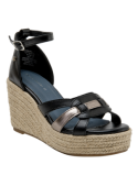 Sandalia Mujer K705 BRUNO ROSSI NEGRO