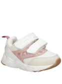 zapatilla casual blanca para niña, ofrece resistencia y excelente agarre en cualquier terreno.