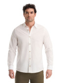 Camisa Pura - Lino K868 PANAMA JACK BLANCO