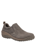 Calzado casual de cuero taupe para mujer, transpirable y versátil, ideal para viajes y eventos sociales relajados.