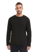 Polera Pontavedra L960 PANAMA JACK NEGRO