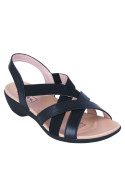 Sandalia Mujer O162 16 Hrs negro