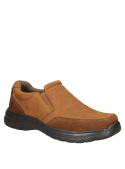 Zapato camel masculino de Panama Jack, estilo casual con espíritu aventurero y taco plano de 4.5 cm.