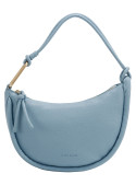 Tote bag compacto en tono pastel, adecuado para paseos urbanos y eventos semi-formales.