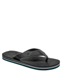 Sandalia urbana gris con detalles en blanco, ideal para verano.