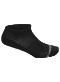 Calcetines unisex en negro ideales para combinar con zapatillas urbanas y jeans.