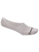 Ajuste elástico de calcetines grises, perfectos para complementar outfits casuales y discretos.