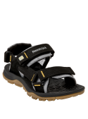 Sandalia deportiva negra para niño, estilo casual, ideal para paseos al aire libre.