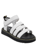 Zapato plano blanco para niña, estilo urbano, combina con shorts y vestidos.