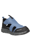 Sandalia cómoda azul para niño, estilo casual, recomendada para días activos y aventuras urbanas.