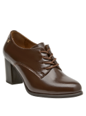 zapato chic café para mujer, estilo moderno, adecuado para eventos casuales y formales