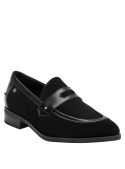 mocasín negro mujer elegante y cómodo para citas nocturnas y ocasiones especiales