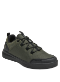 Zapatillas de textil verde para hombre, confortables y estables, recomendadas para el uso diario.