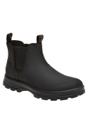 Botines Panama Jack negros, diseño cómodo para actividades al aire libre, combinables con jeans o chinos.