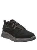 Zapatillas urbanas negras, combinan bien con jeans o shorts.
