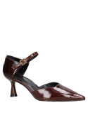 zapato formal de cuero moro para mujer, ideal para cenas y reuniones