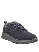 Zapatilla casual azul para hombre, ideal para uso diario y actividades urbanas.