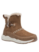 Botas de niña en color camel, diseño funcional, recomendadas para días fríos.