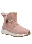 Bota de estilo casual en color rosado, diseñada para comodidad y seguridad en cada paso, ideal para jugar.
