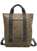 Mochila casual verde para mujer, fabricada en nylon, adecuada para el uso académico.
