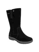 Detalles en cuero negro que resaltan el estilo casual y versátil de estas botas.