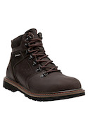 Botín de cuero para hombre en elegante color moro, ideal para combinar con ropa outdoor o casual.