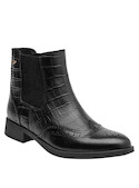 botas casuales para mujer en negro, combinables con vestidos o jeans
