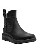 botines sintéticos negros mujer perfectos con jeans o vestidos