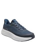 Zapatillas unisex azules de estilo casual, ideales para actividades diarias y confort en cada paso.