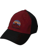 Sombrero unisex rojo de algodón, estilo aventurero, recomendado para climas cálidos.