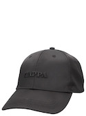 Sombrero negro de satín poliéster para mujer, estilo audaz, recomendado para eventos informales y urbanos.