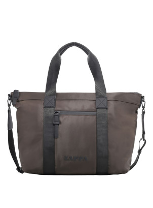 Bolso tote café para mujer, estilo casual, ideal para actividades diarias.