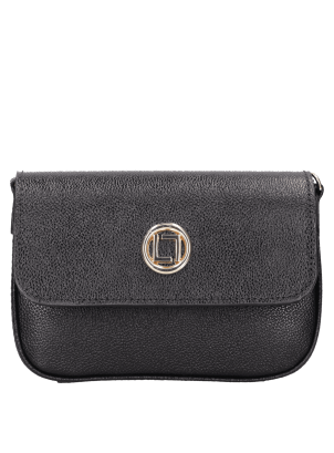 Correa tipo cadena de la bandolera negra, ideal para un look moderno y casual.