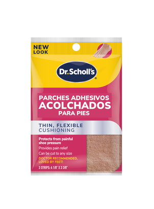 Parche acolchado unisex color blanco para prevenir ampollas, ideal para actividades deportivas.