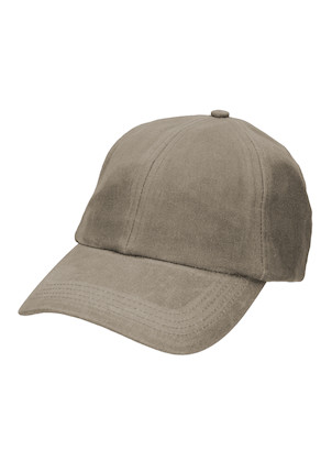 Sombrero unisex verde algodón waxed, diseño minimalista para looks casuales y urbanos.