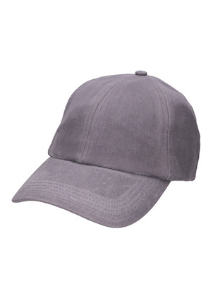 Accesorio gris unisex de algodón waxed, estilo relajado, recomendado para disfrutar del sol en exteriores.