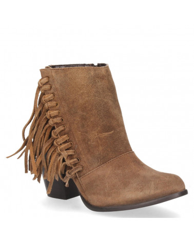 Botin Mujer R038 Pollini camel