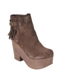 Botin Mujer R254 Bruno Rossi café