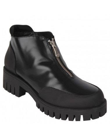 Botin Mujer y042 Pollini negro