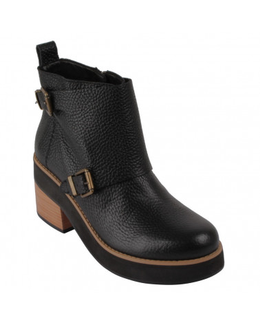Botin Mujer Y068 Pollini negro