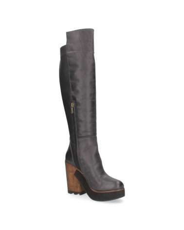 Bota Mujer Y048 Pollini negro