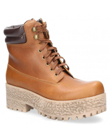 Botin Mujer P227 Bruno Rossi camel
